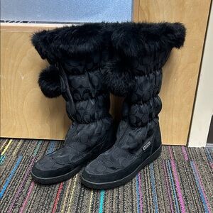 COACH - Women’s Black Winter Boots